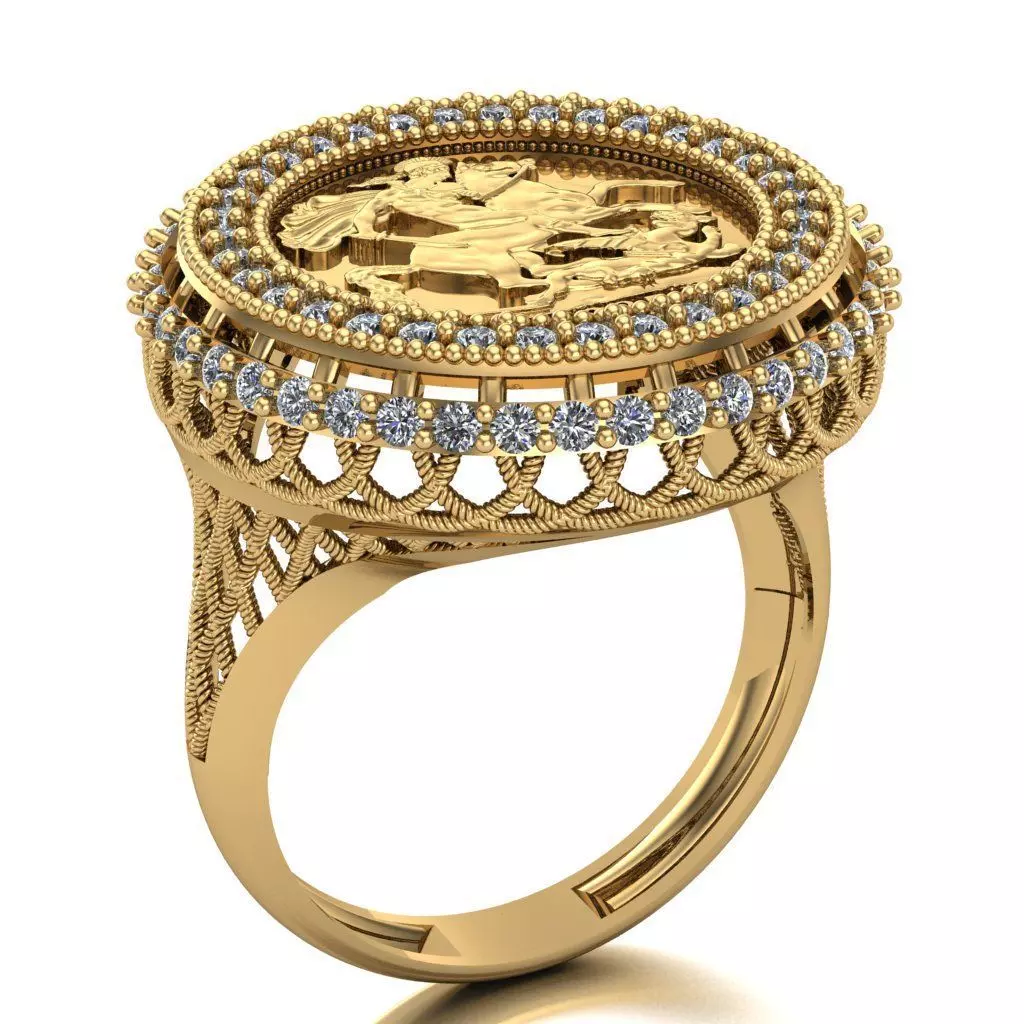 Lira Ring 104 3D print model