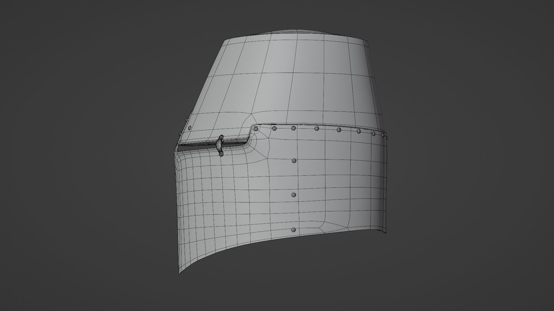 Medieval helmet 3D model_20