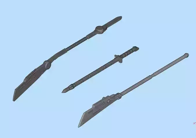 Game asset 10 bundle package 3d files 3D model