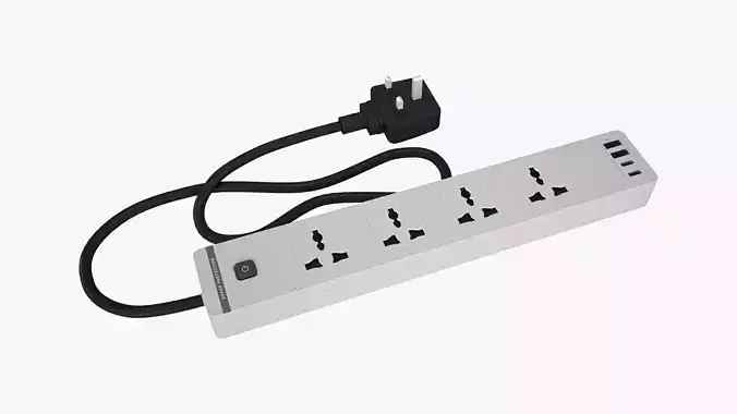 4-Way Extension Lead