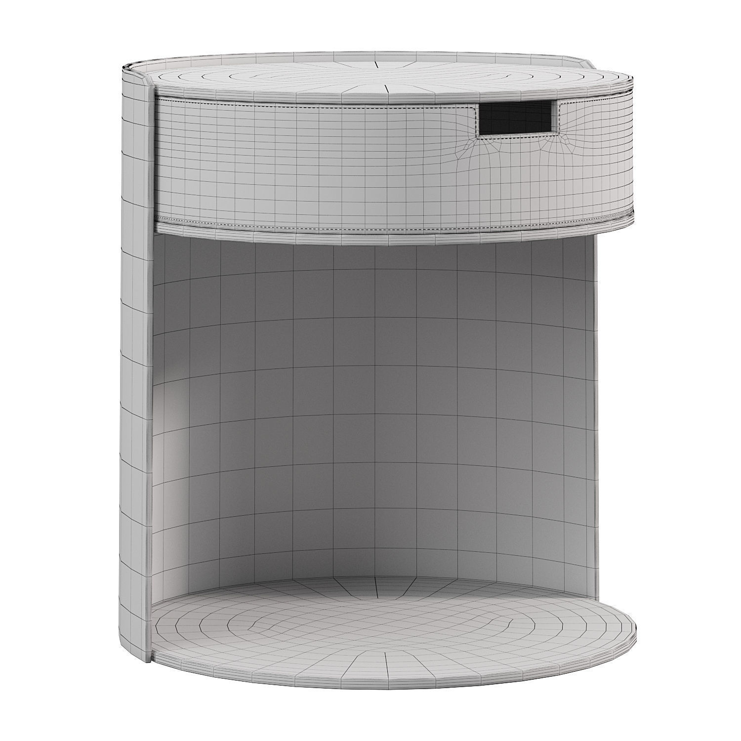 Skin table by ditre italia 3D model_2