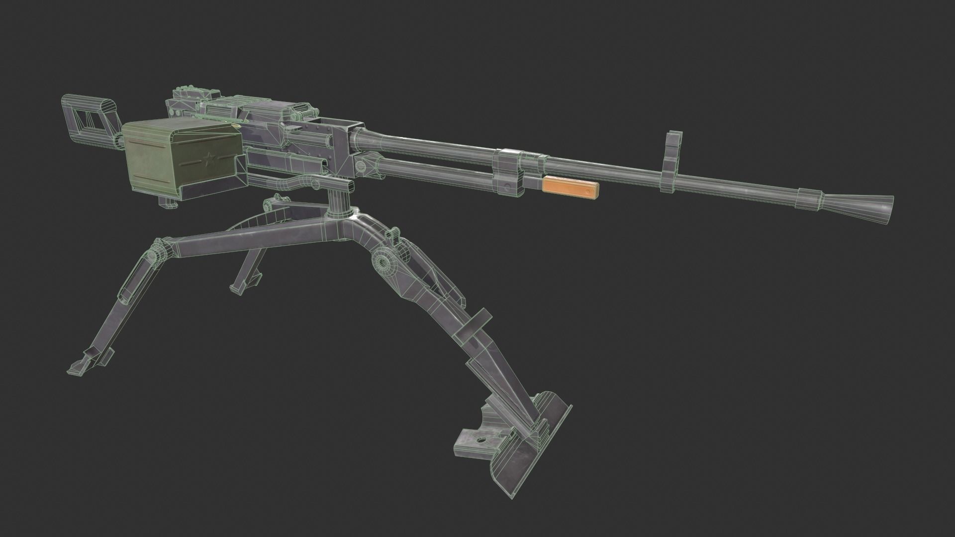 KORD Machine Gun 3D model_1