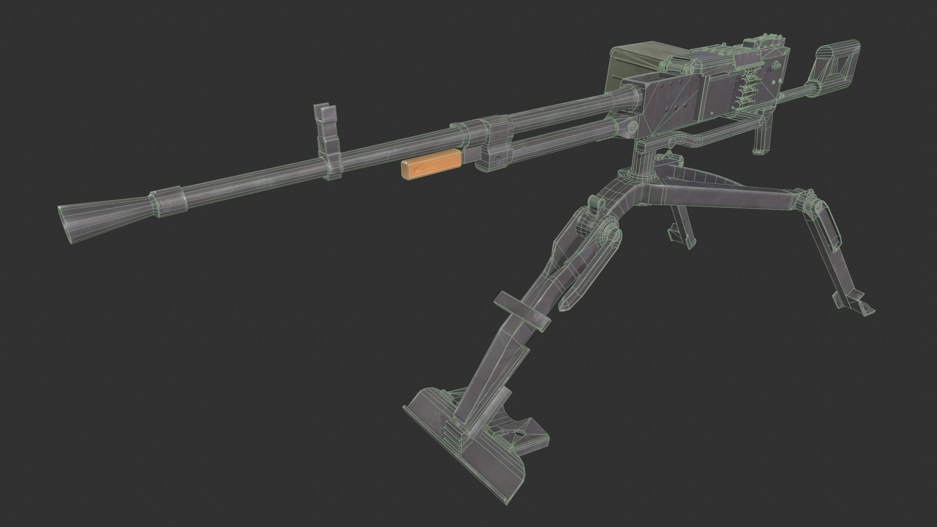 KORD Machine Gun 3D model_7