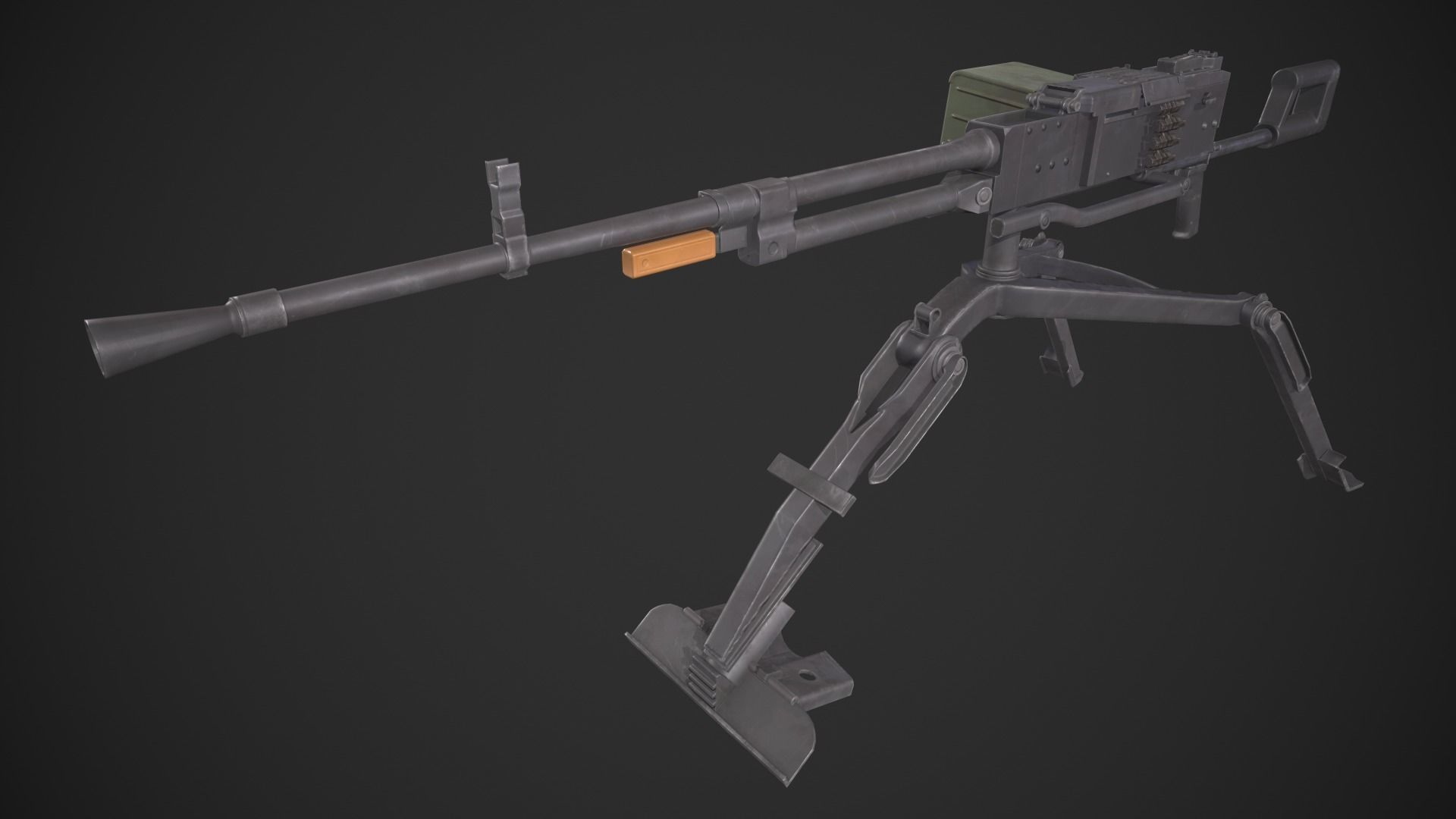 KORD Machine Gun 3D model_6