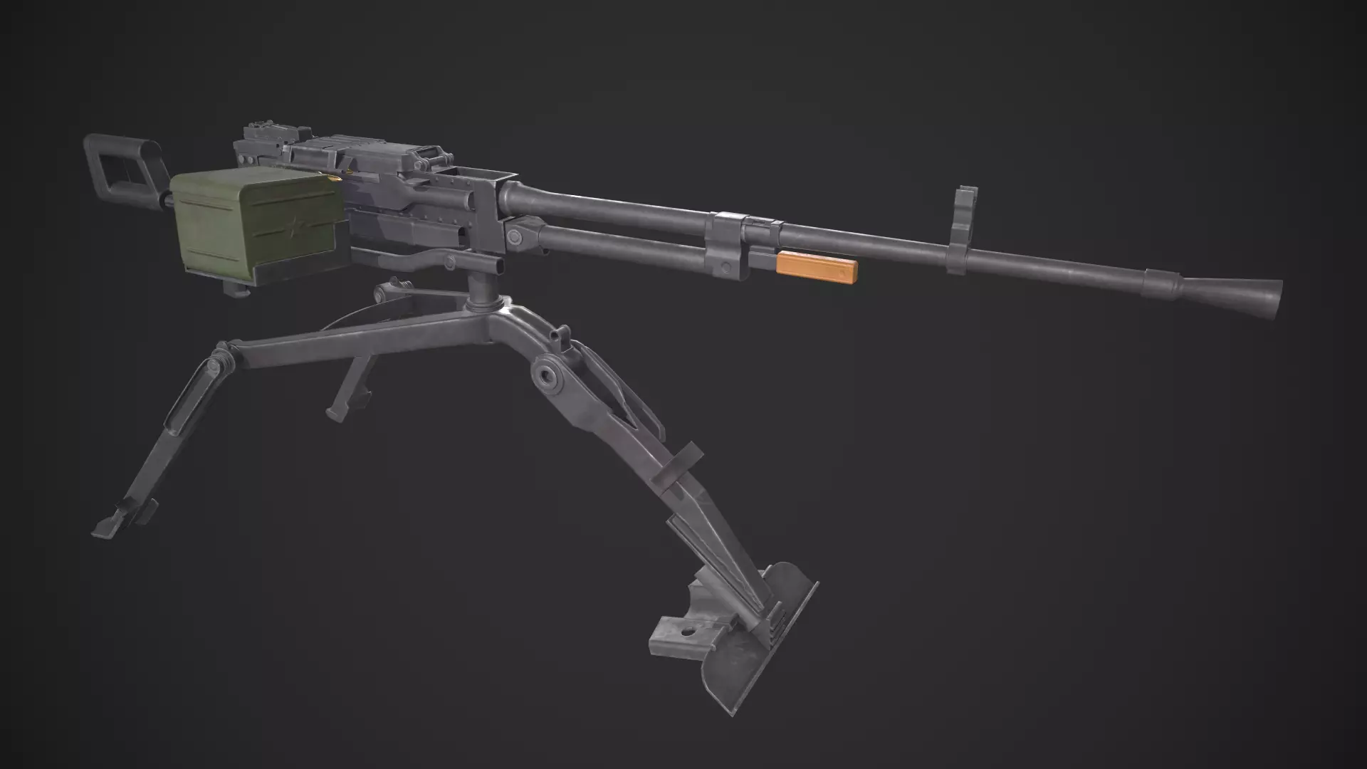 KORD Machine Gun 3D model_0