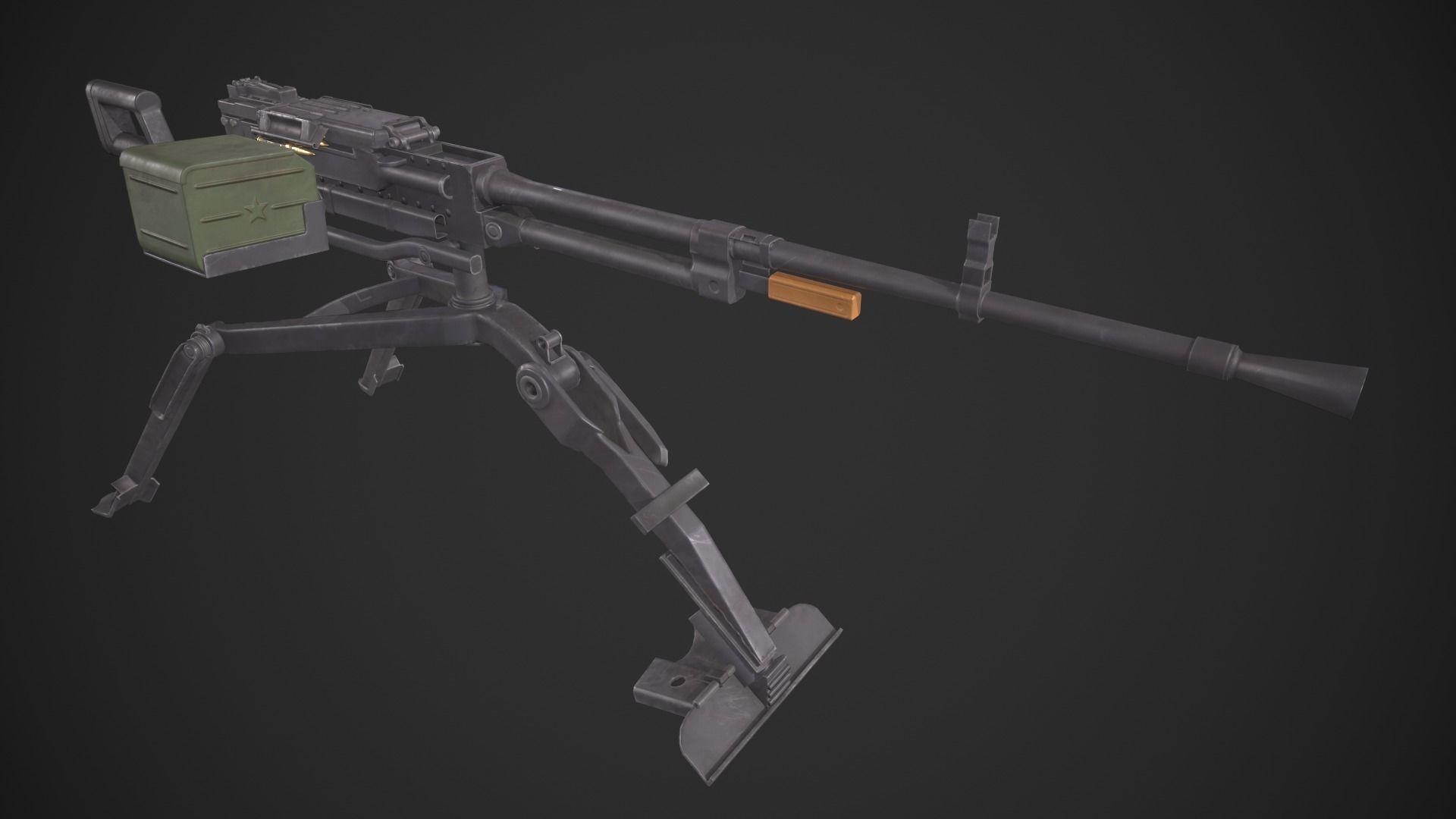 KORD Machine Gun 3D model_4