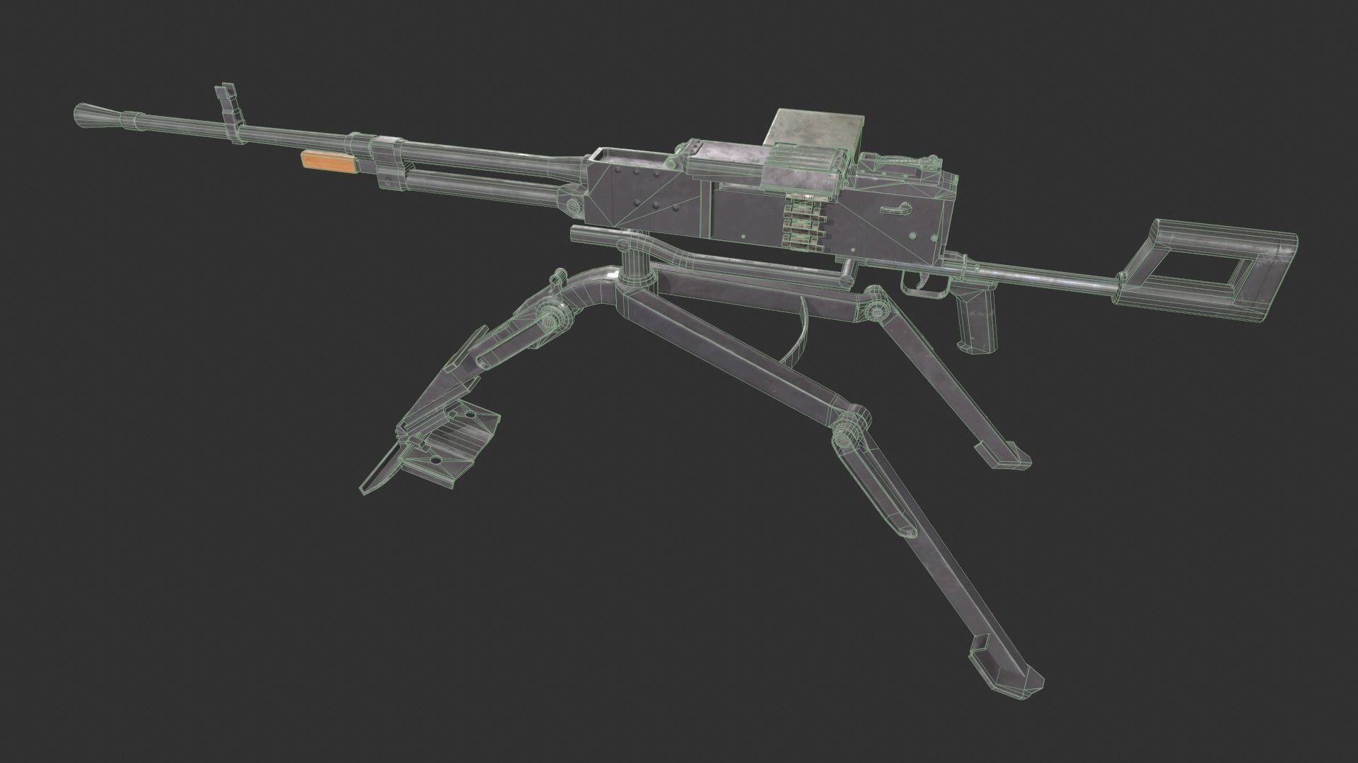 KORD Machine Gun 3D model_3