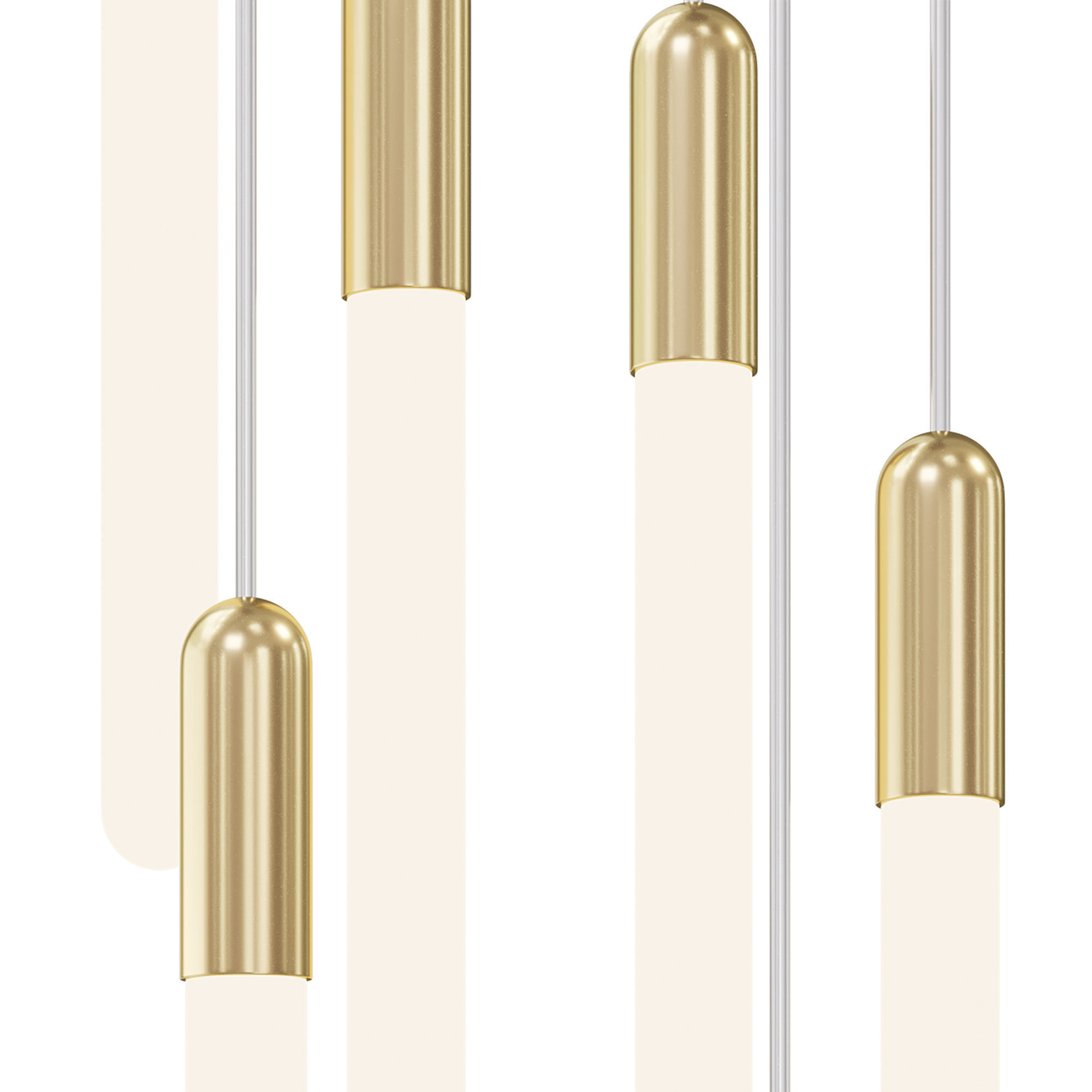 Cascadia Round Multi Light Pendant by lightology   3D model_1