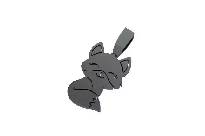 Cat Pandent 3D print model