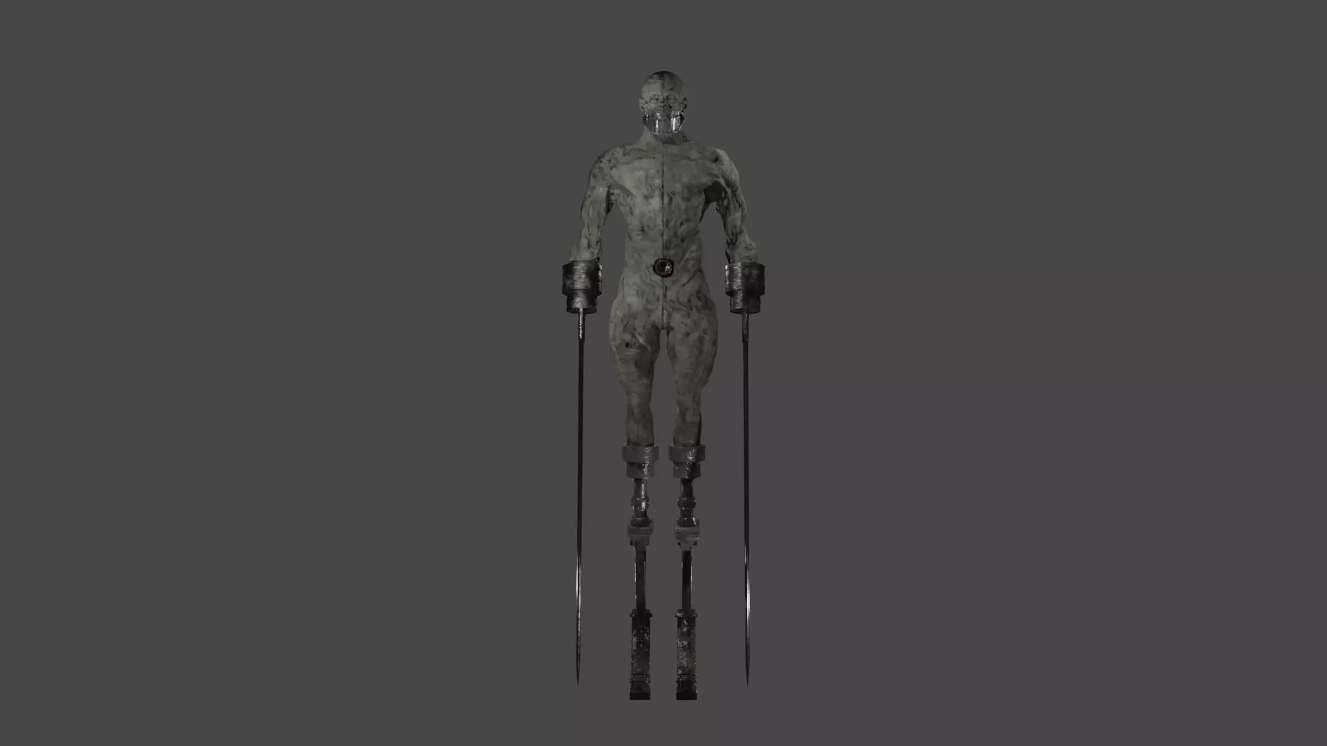 ChineseMachineZombie Free low-poly 3D model