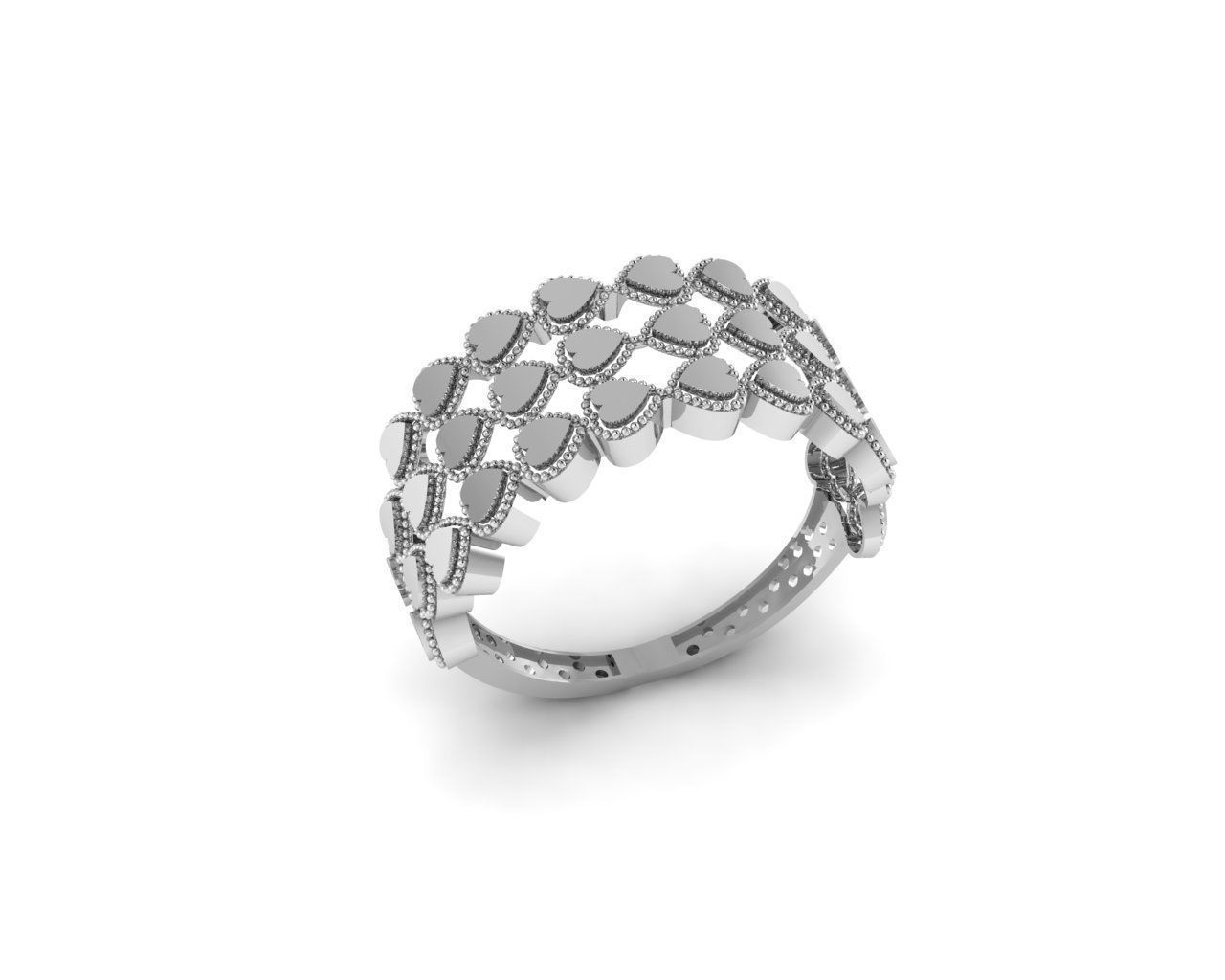 Rings 3D print model_1