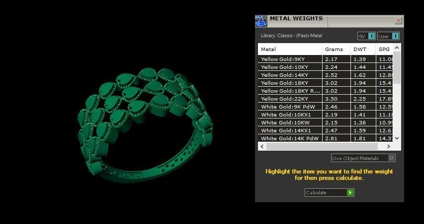 Rings 3D print model_3