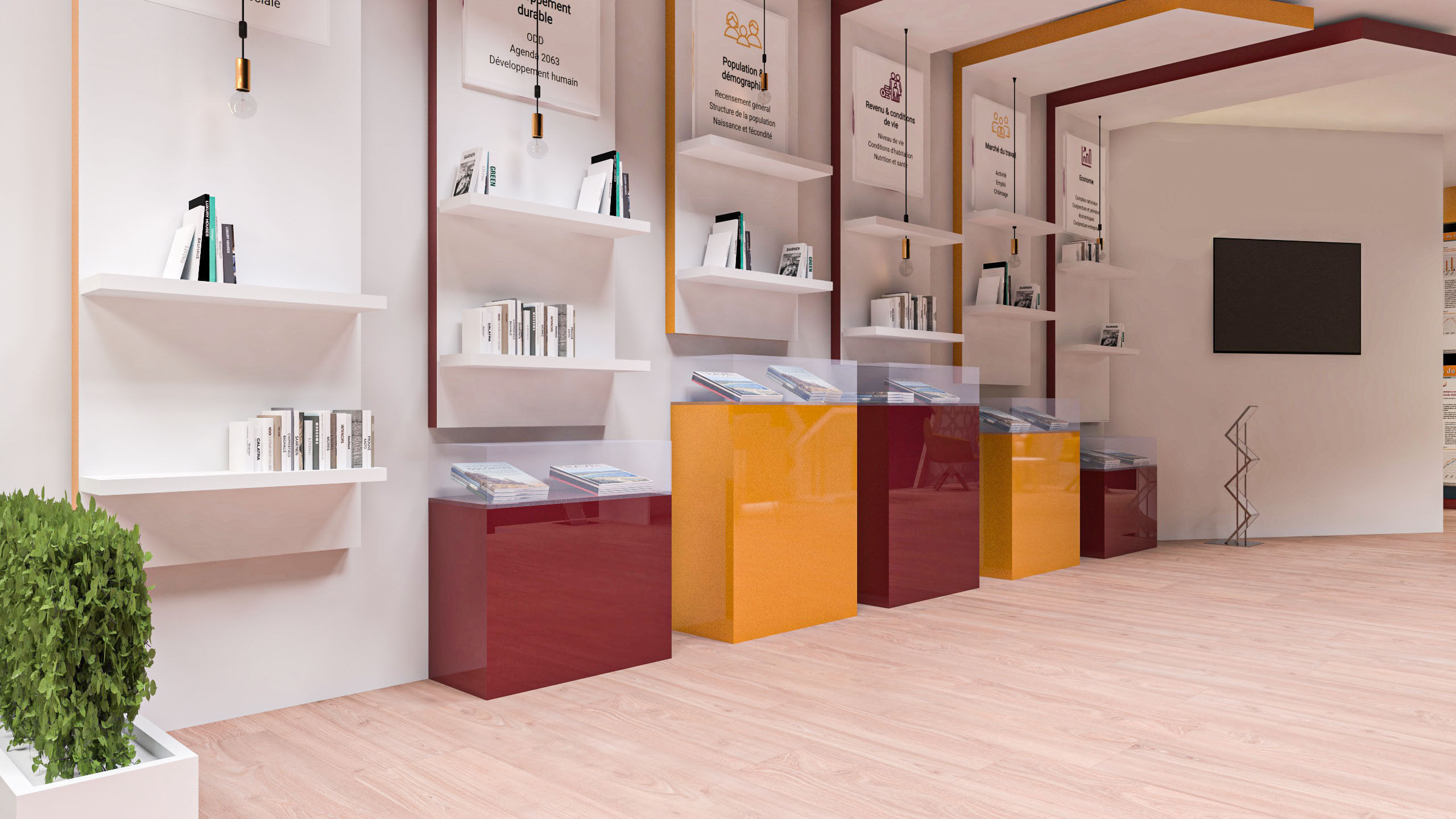 Exhibition stands 3D model 3D model 3D model_5