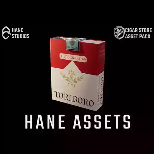 Cigarette Package - Box - Marlboro Inspired