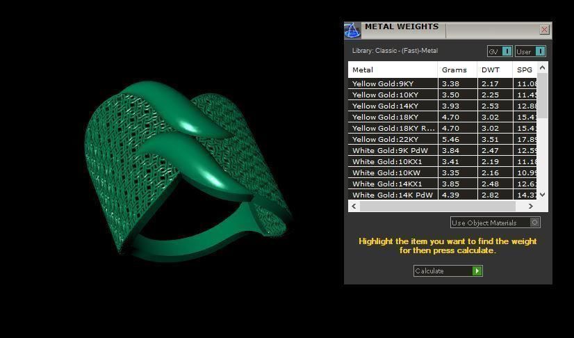 Rings 3D print model_3