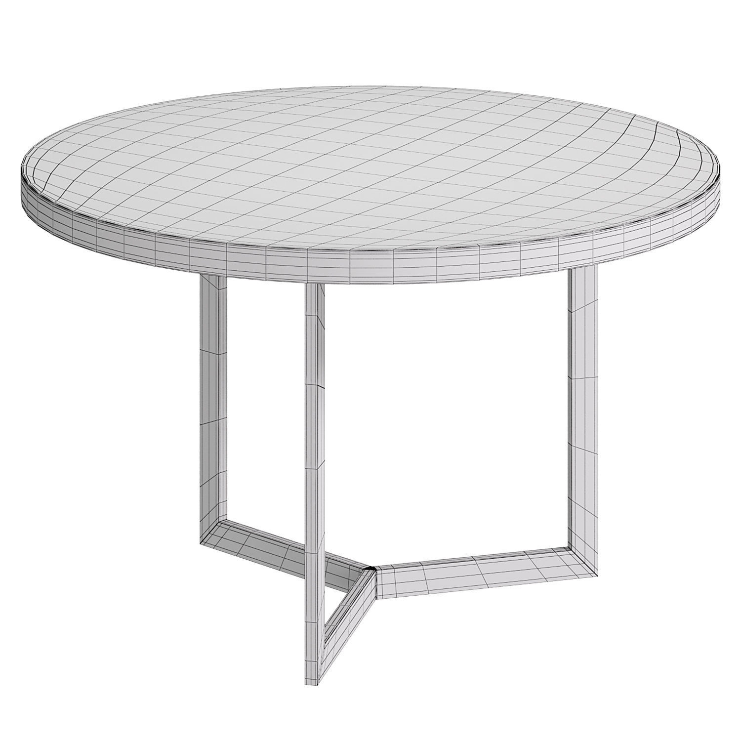 Dining Table STARK by cazarina 3D model_2