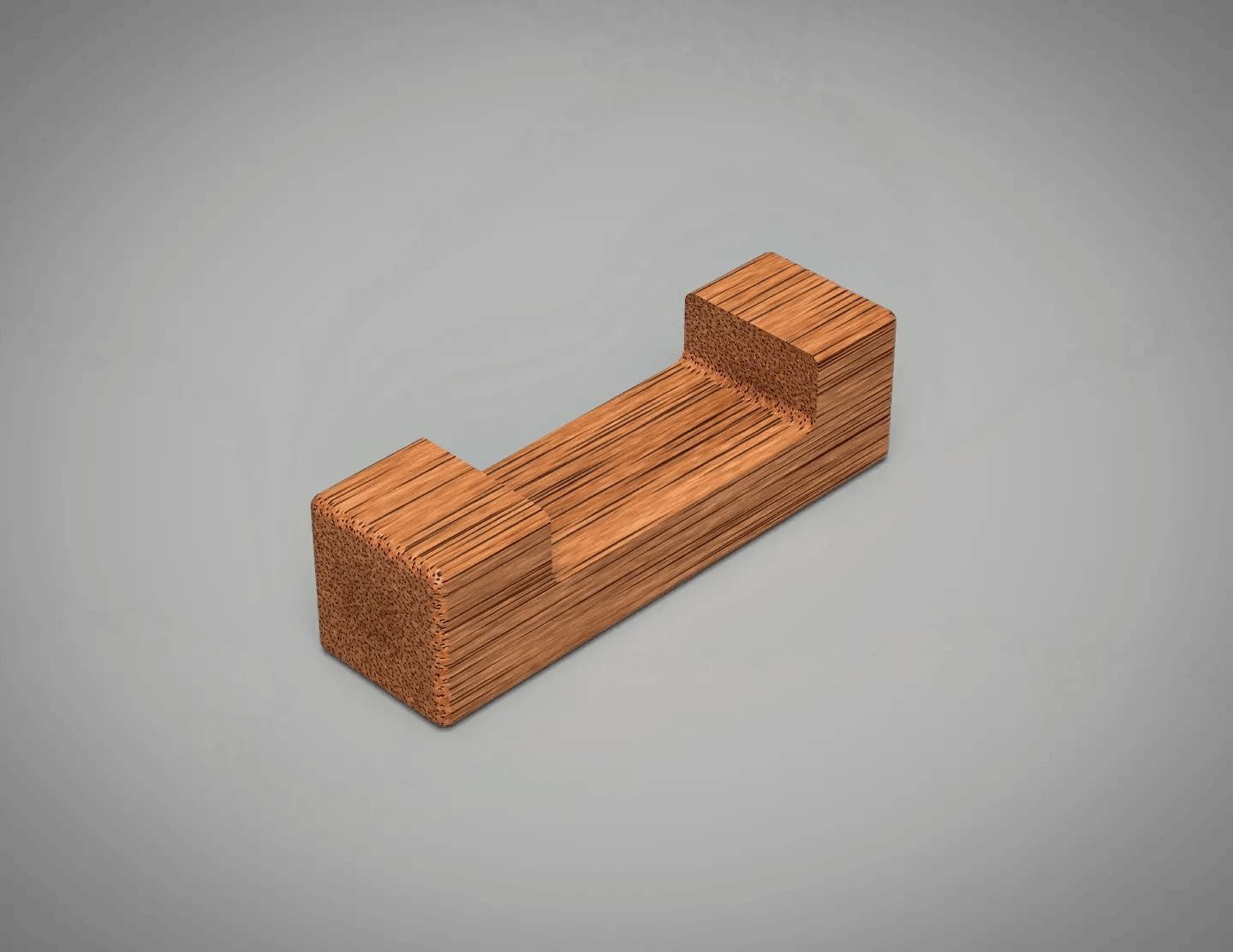 TriSym Cross - 3D Puzzle 3D print model_4