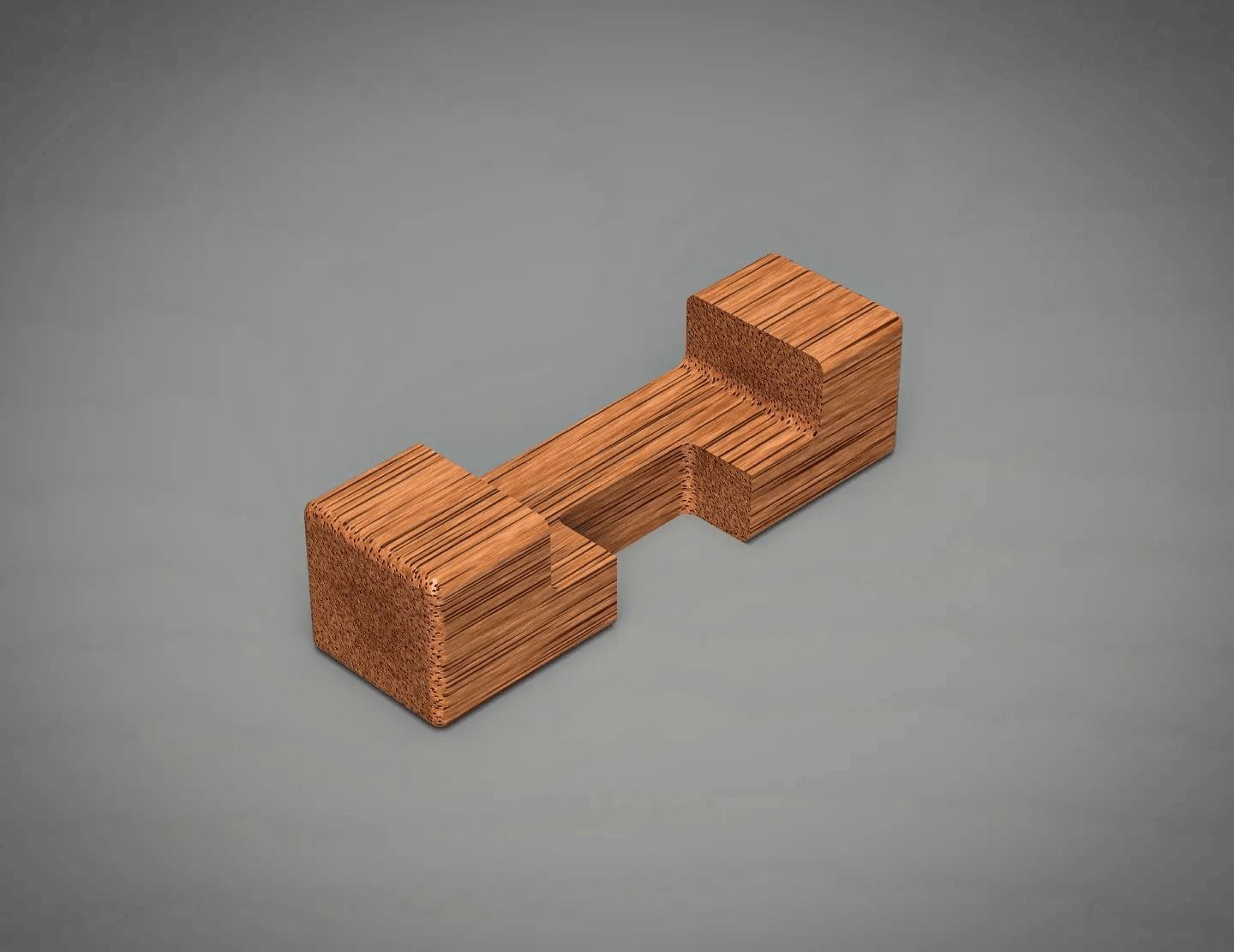 TriSym Cross - 3D Puzzle 3D print model_5