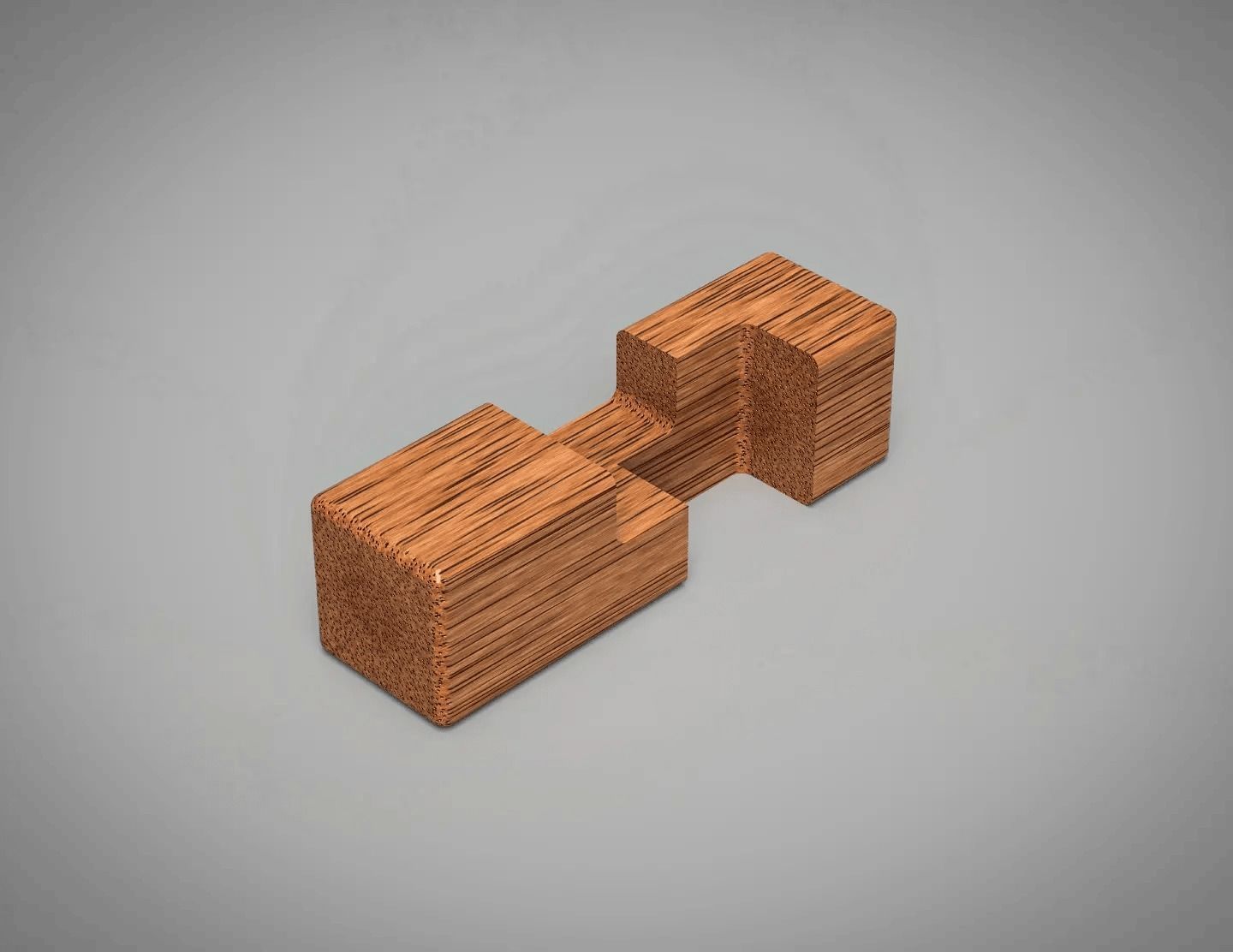 TriSym Cross - 3D Puzzle 3D print model_1