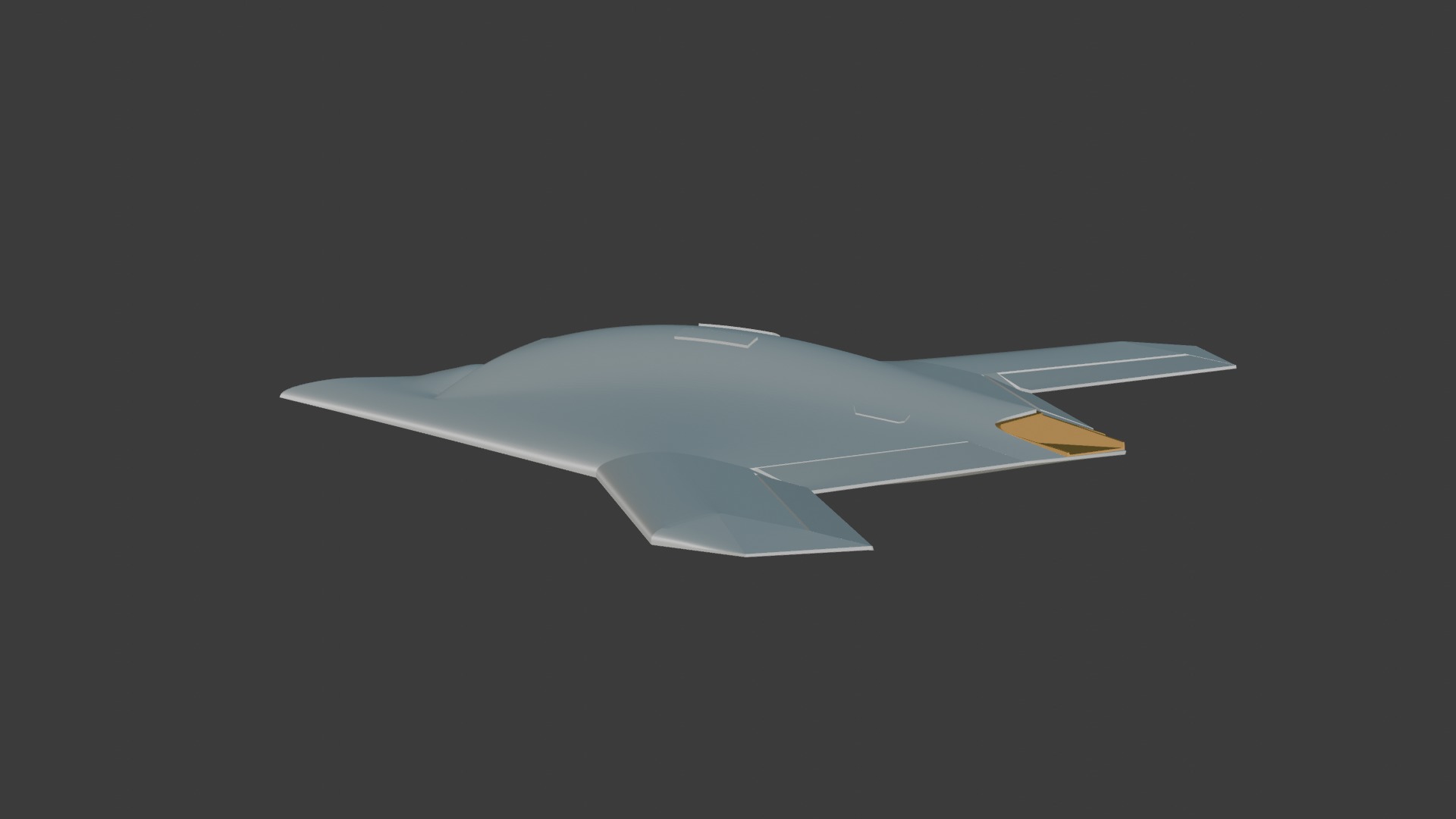 X-47b 3D print model_2
