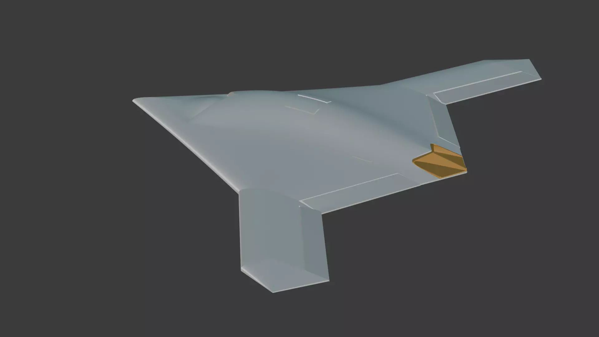 X-47b 3D print model_0