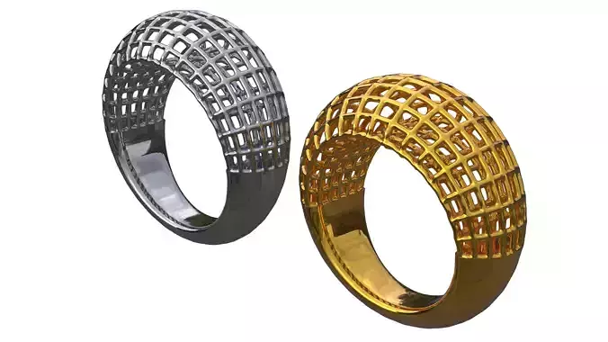 Luxury Cage Rings Jewelry