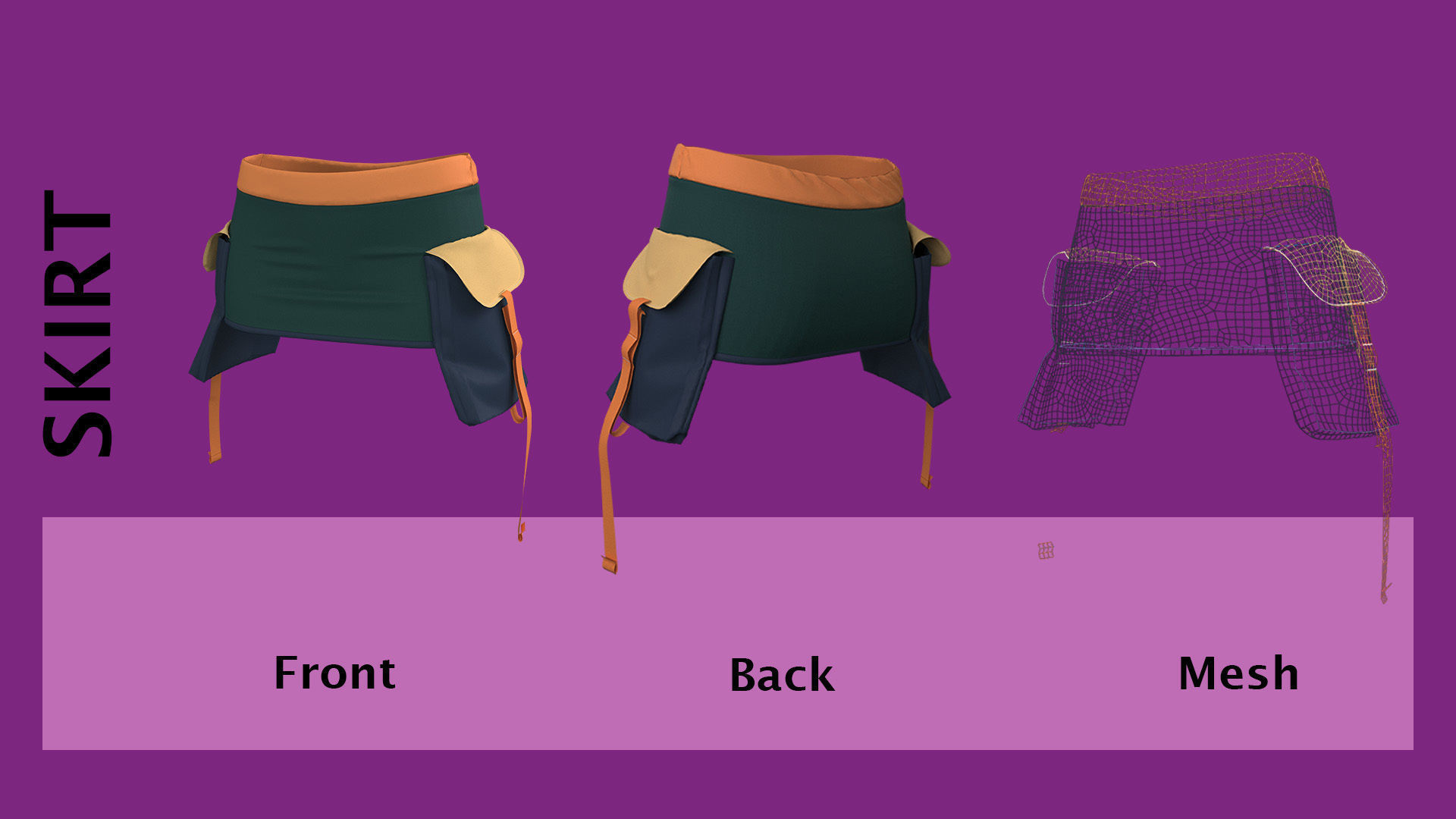 3 Modern Outfits PLUS 3 Video Tutorials 3D model_19