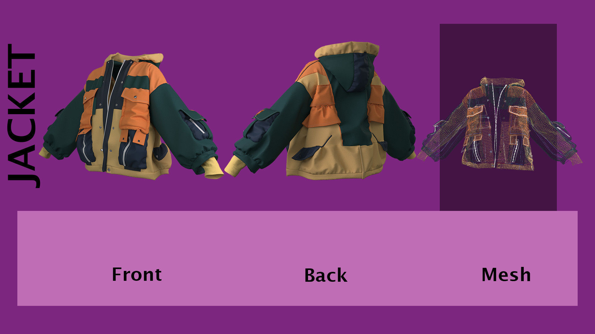 3 Modern Outfits PLUS 3 Video Tutorials 3D model_18