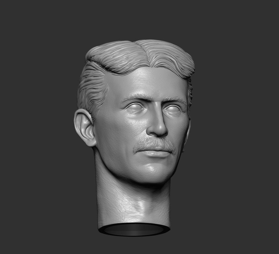 Nikola Tesla 3D print model_3