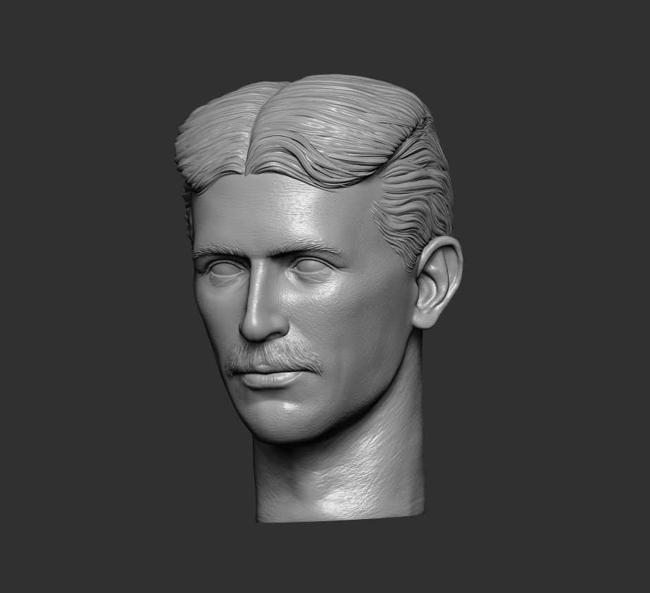 Nikola Tesla 3D print model_2