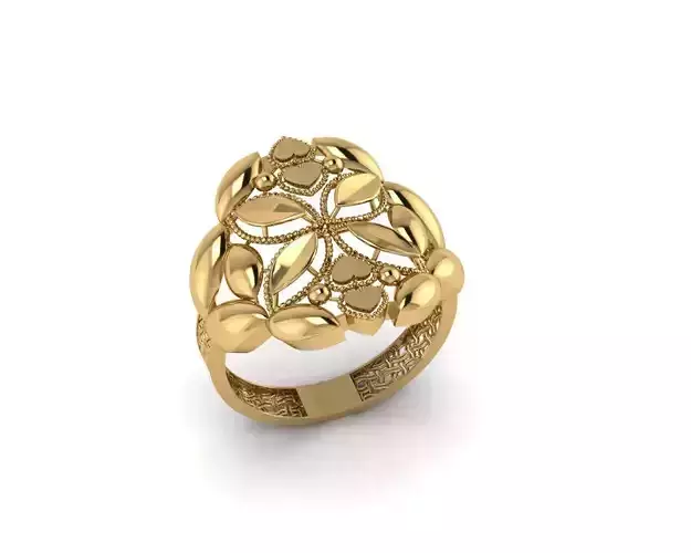Rings 3D print model