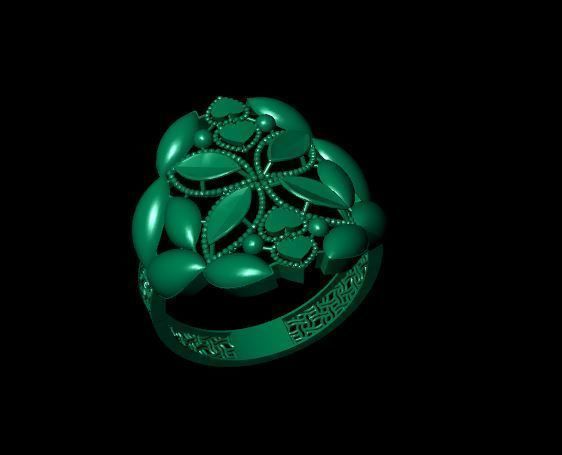 Rings 3D print model_2