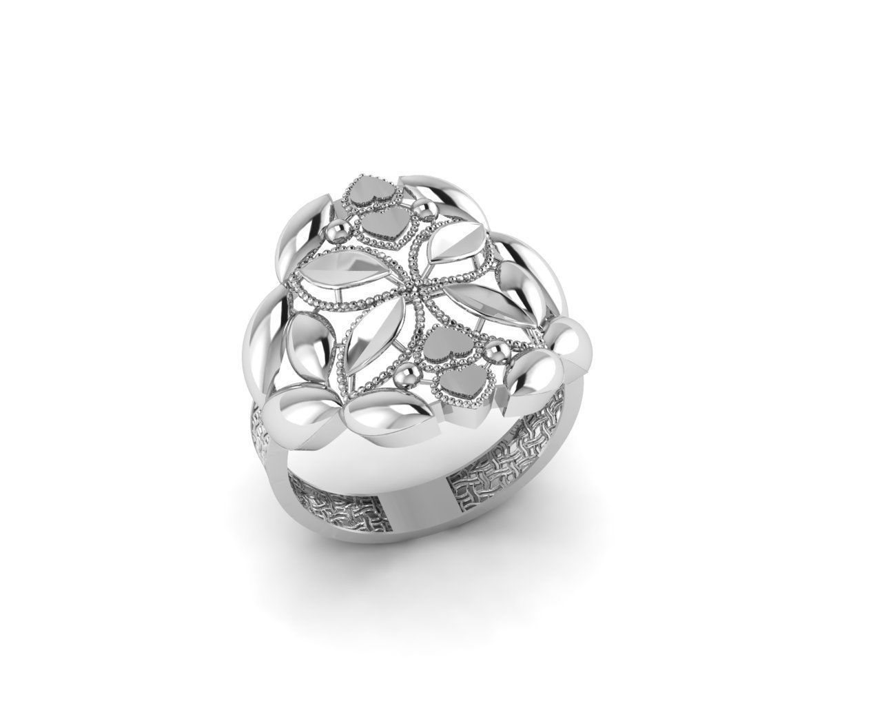 Rings 3D print model_1