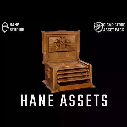 Vintage Cigar Box 2 - Case  - Classic