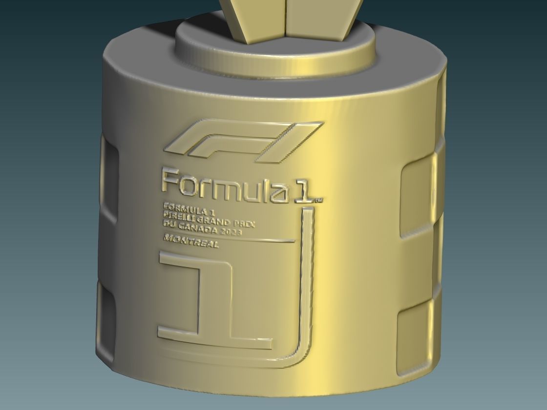 F1 Canadian Grand Prix 2023 3D print model_4