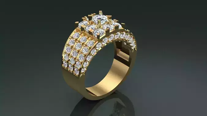 Ring Men D27 3D print model