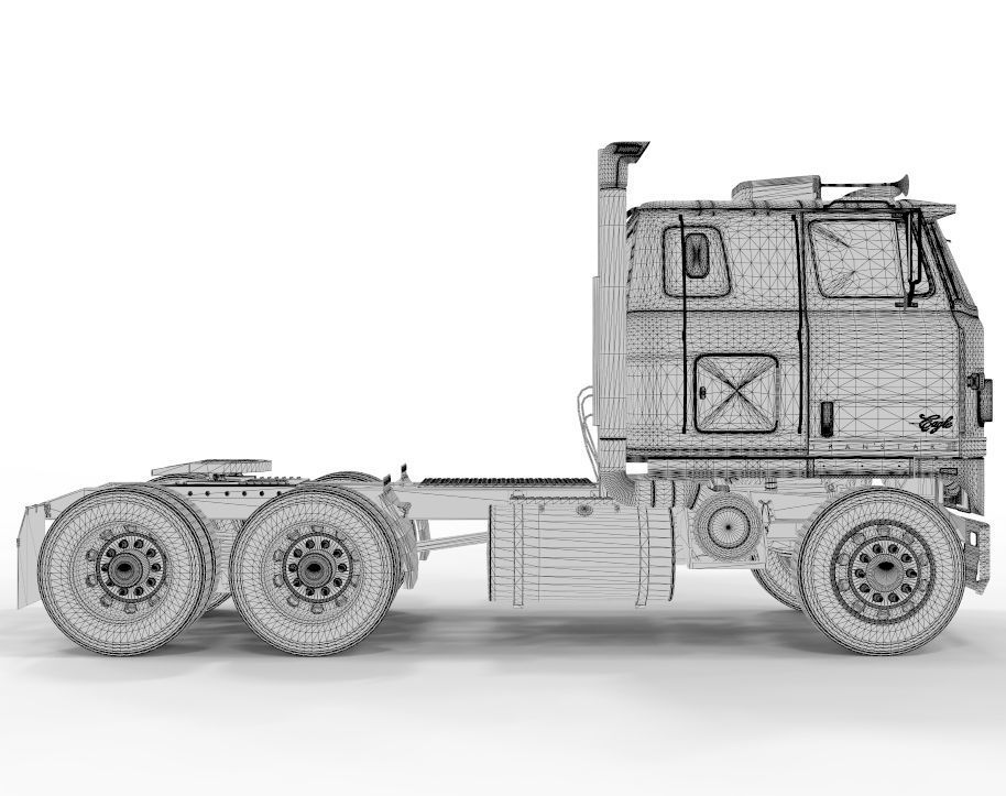 TranStar Eagle II Linecruiser 3D model_11