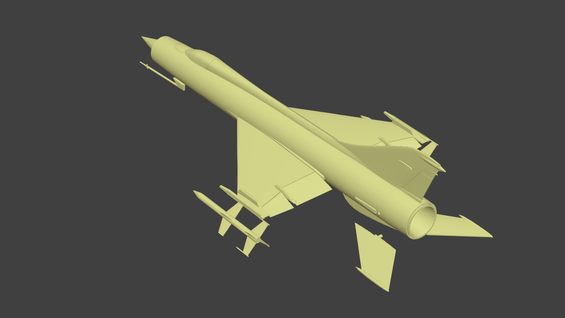 ye-152 3D print model_7