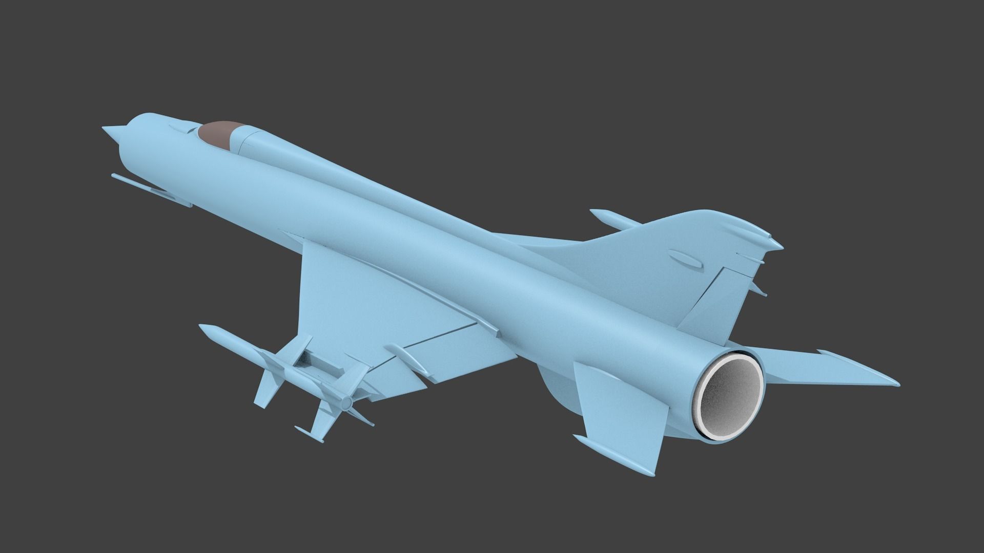 ye-152 3D print model_1