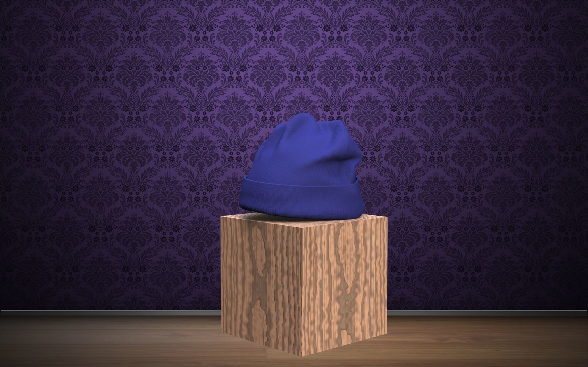 Kint Rib Hat 3D model_4
