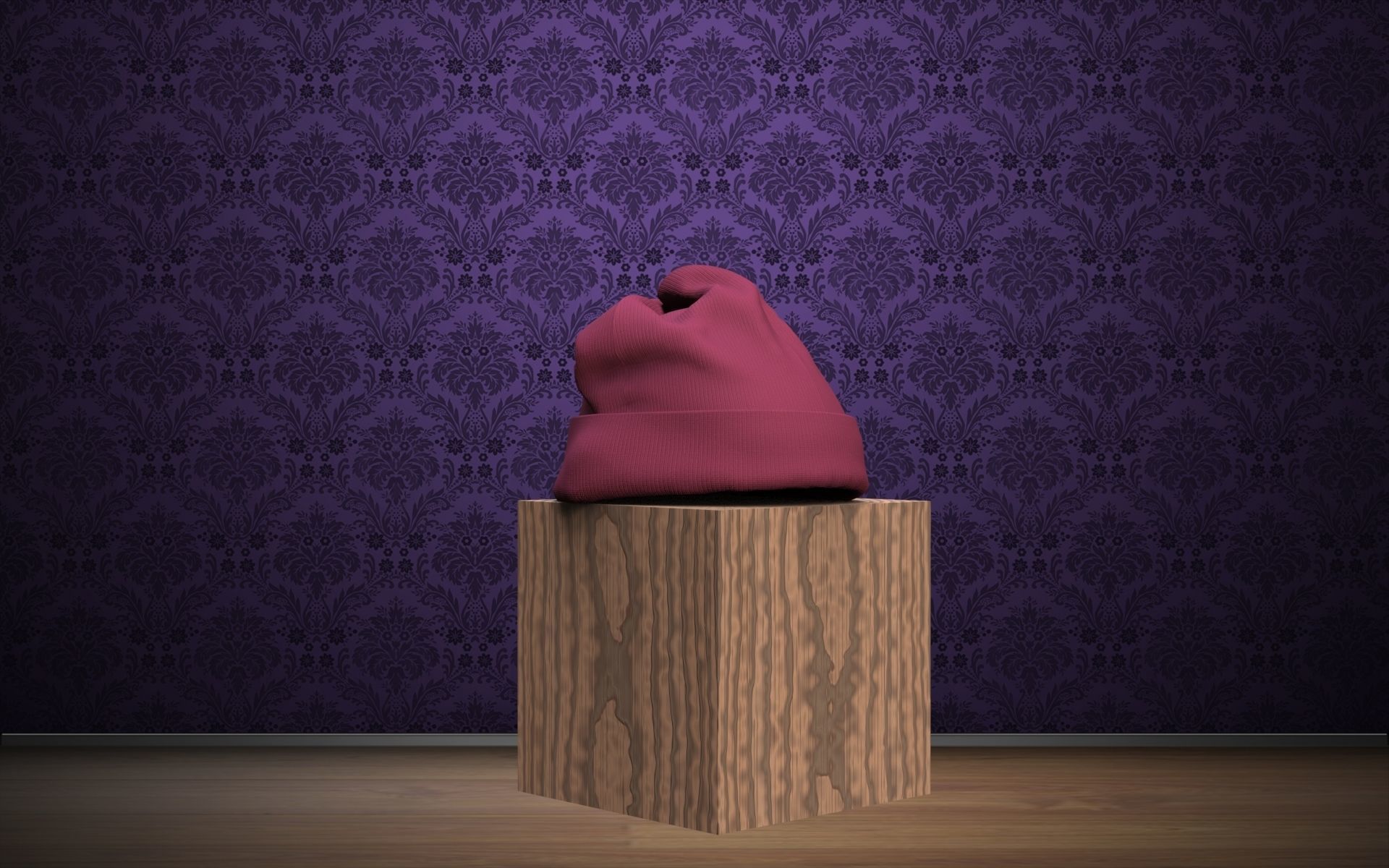 Kint Rib Hat 3D model_3