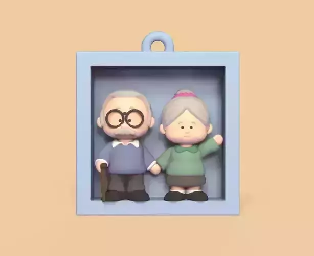 Grandparents Frames 3D print model