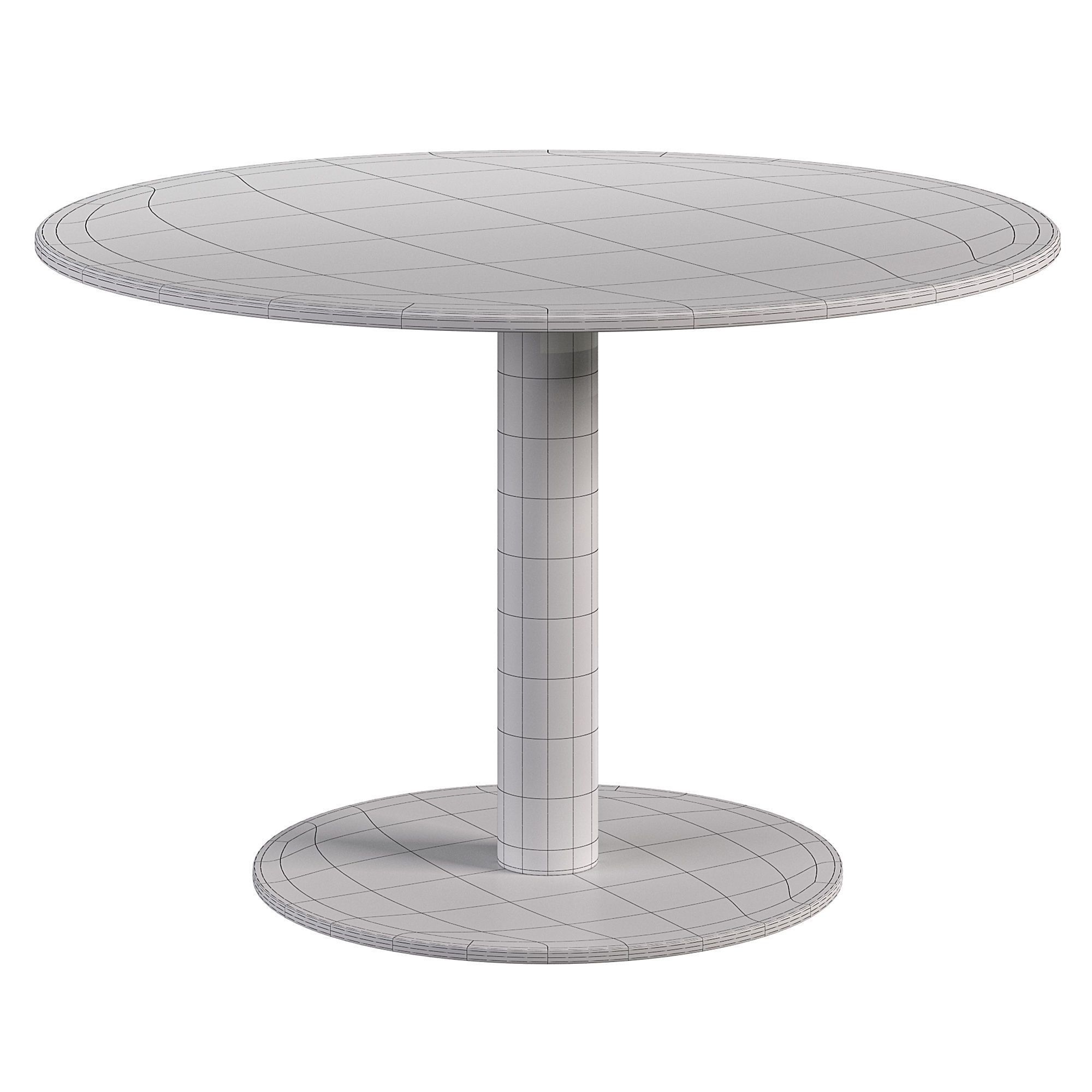 Dining Table LONDON by Cazarina 3D model_2