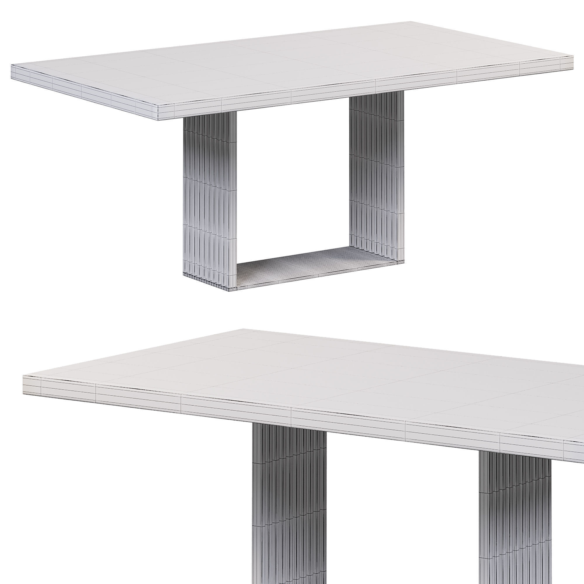 stol linkoln by cazarina 3D model_2