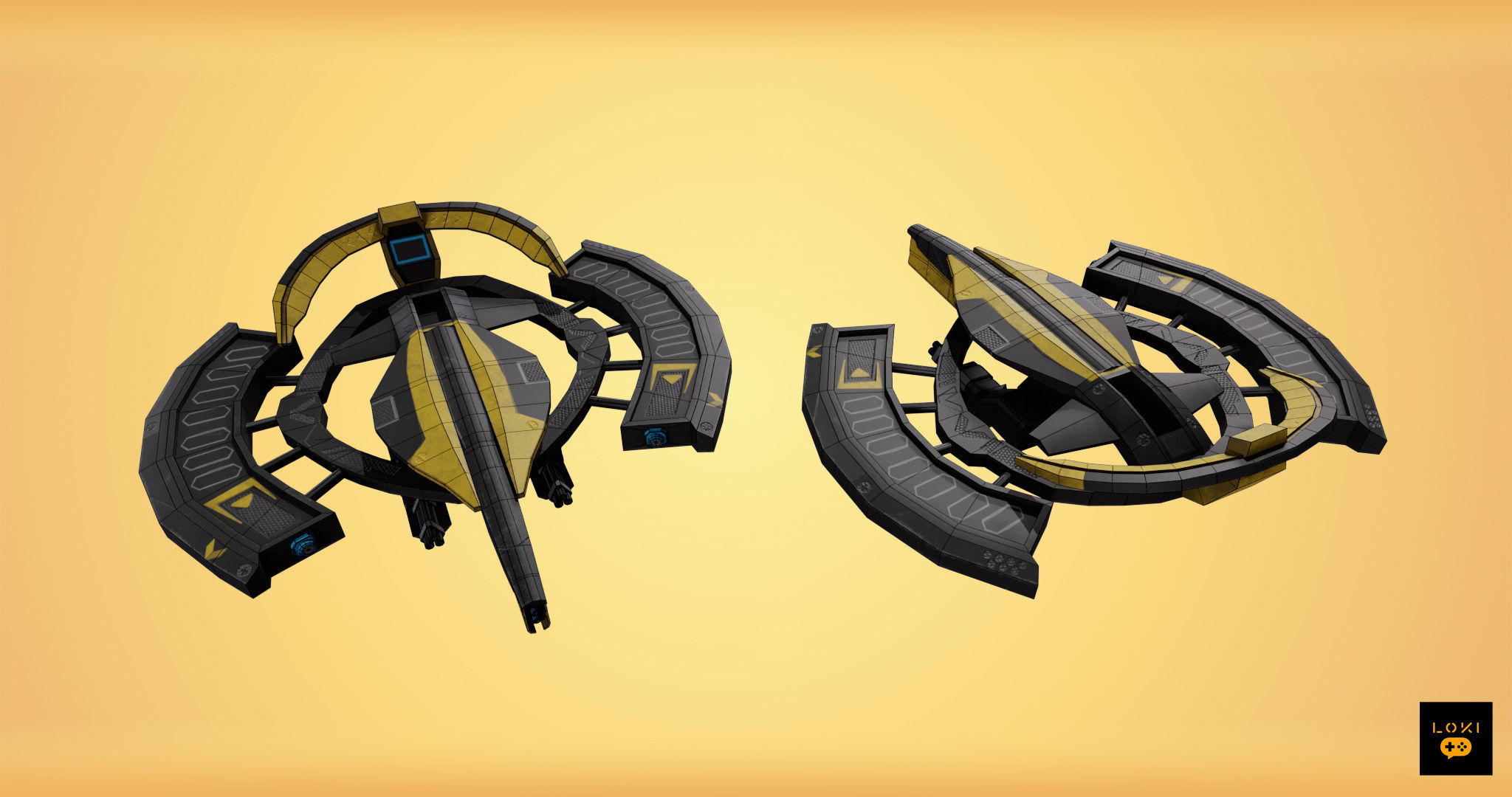 Optimized 3D Drone Models - Game-Ready and Low-Poly Low-poly 3D model_20