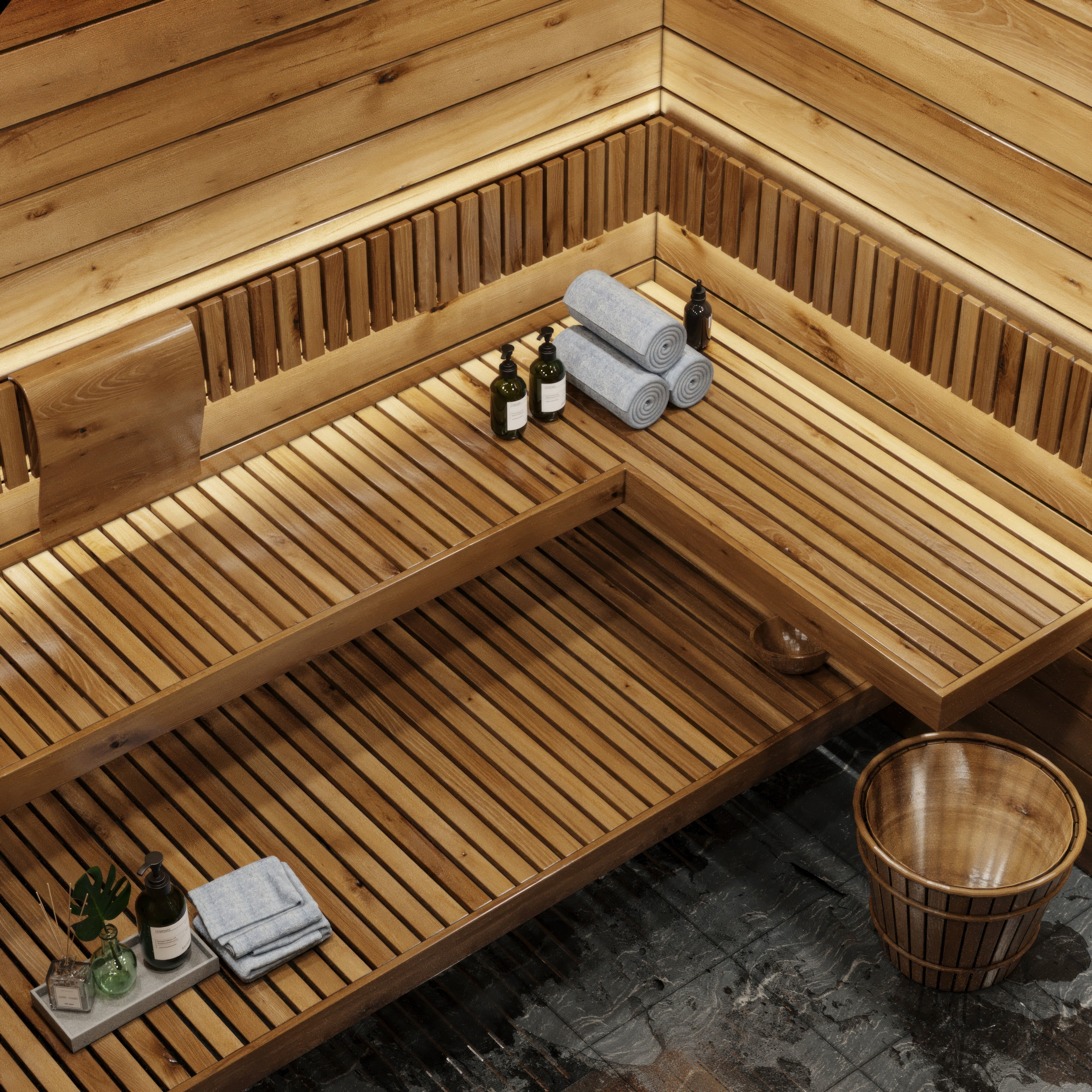 SAUNA INTERIOR 3D model_1
