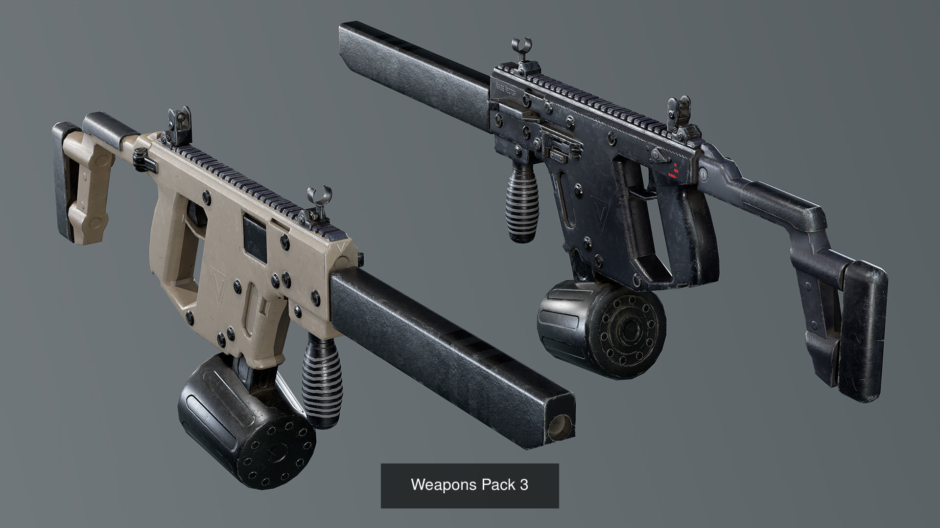 Weapons Packs 3D Model Collection_2
