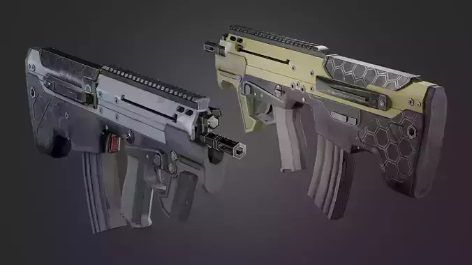 Weapons Packs 3D Model Collection