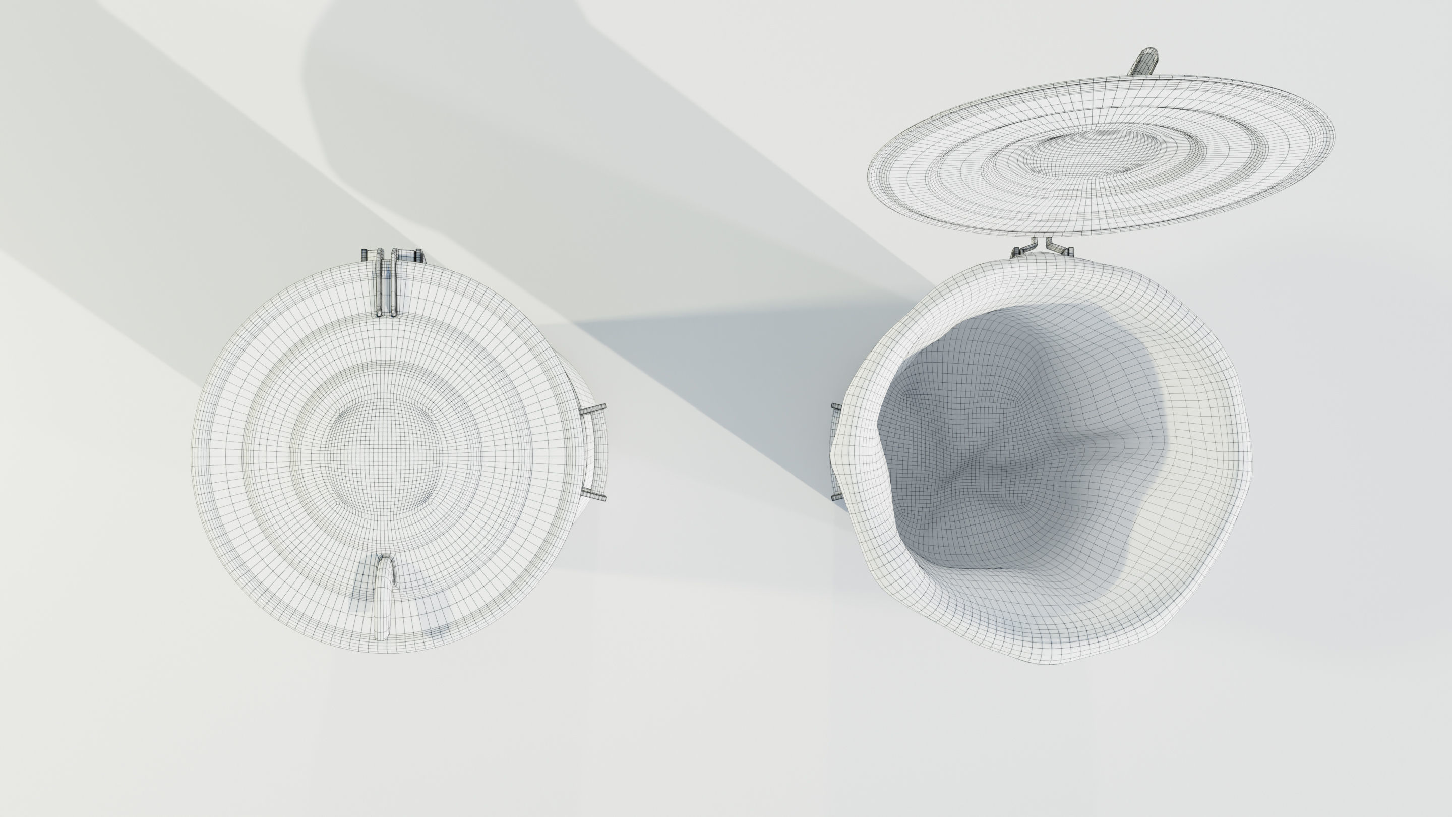 Garbage Can 3D model_20