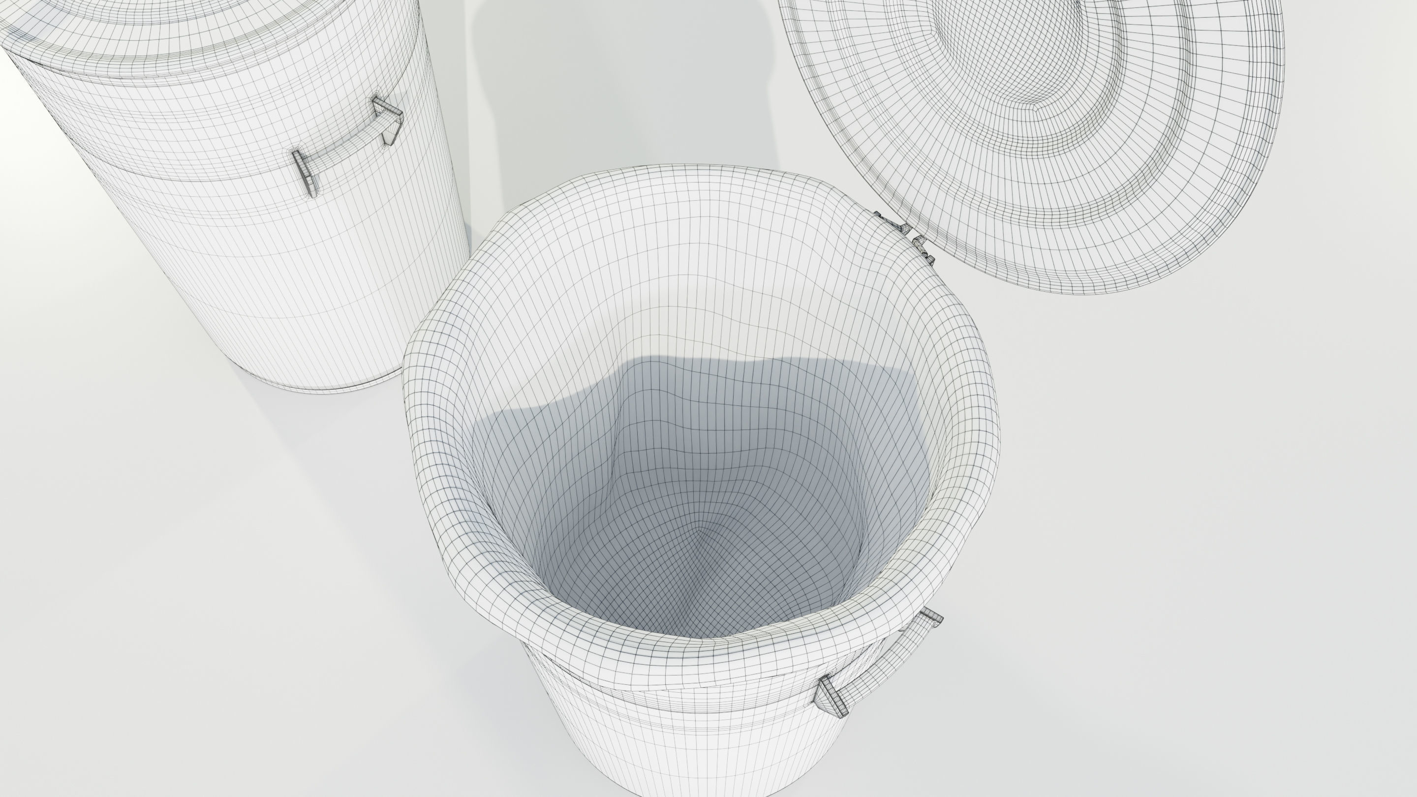 Garbage Can 3D model_19